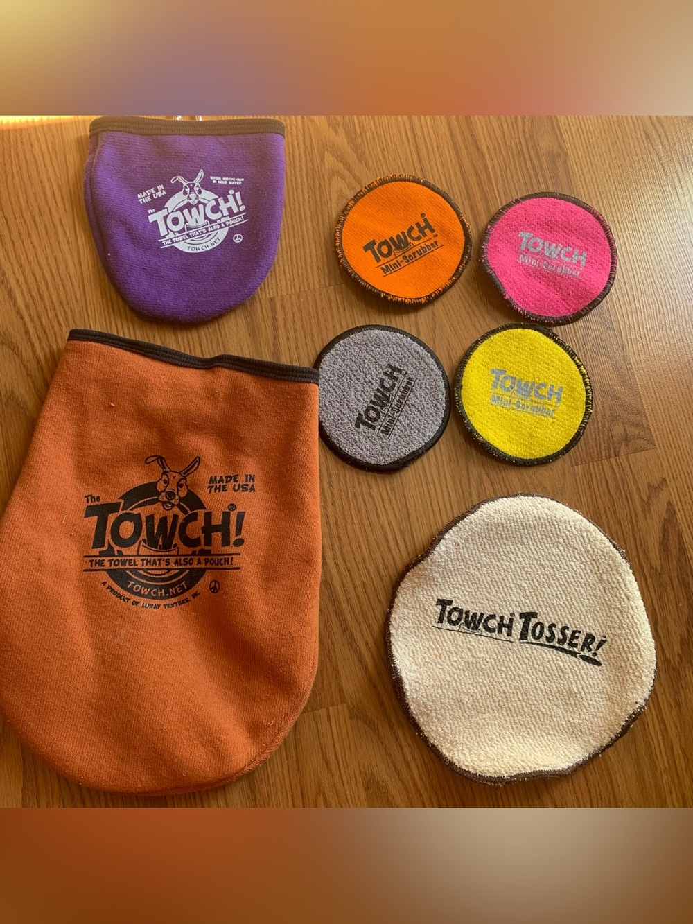 Towch! disc golf towel pouch bundle